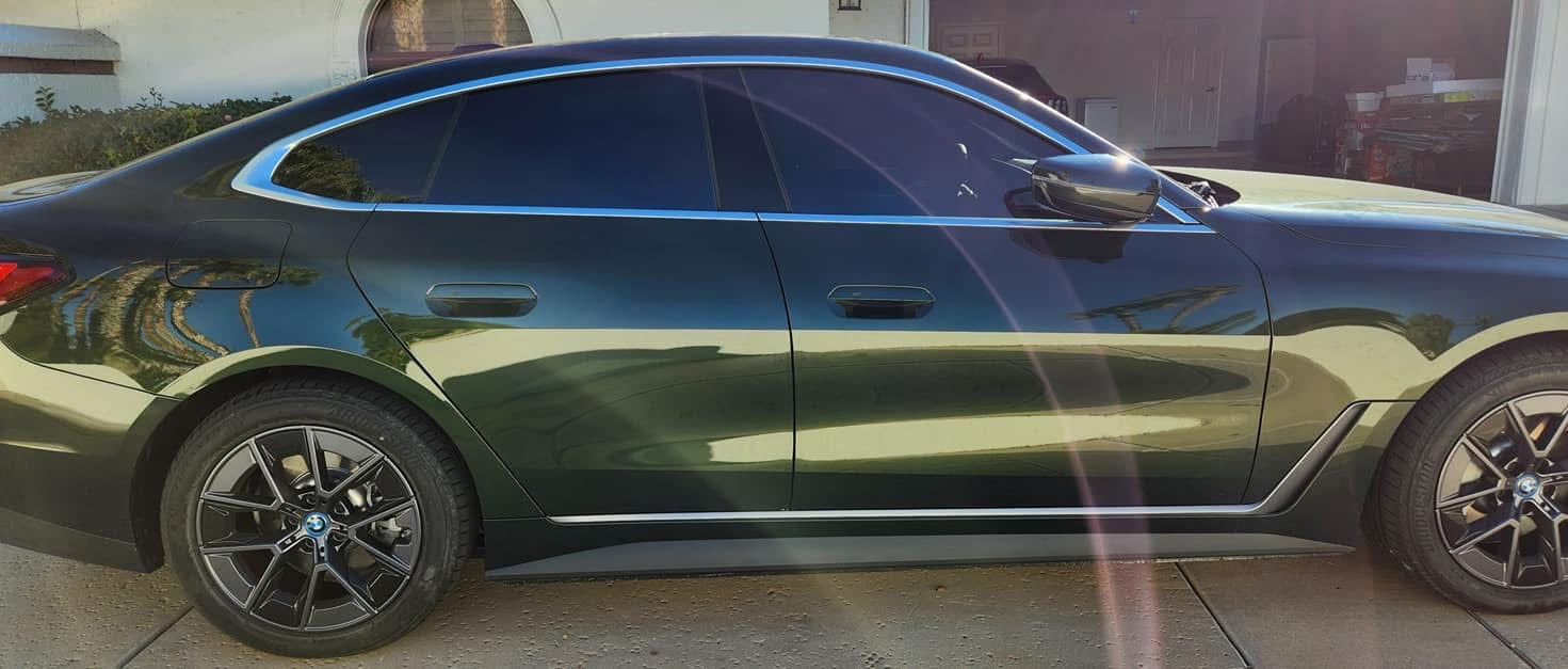 BMW professionally tinted by Tint Werkz, featuring sleek look and superior UV protection with carbon film