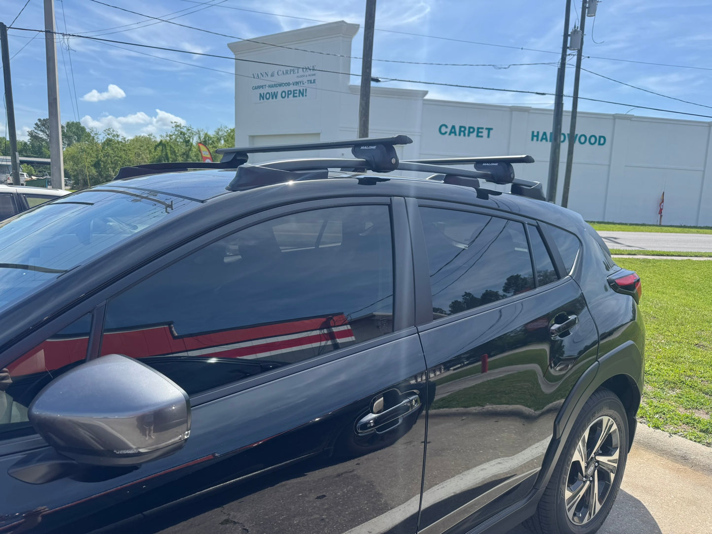 Subaru Crosstrek with custom window tint installed by Tint Werkz for improved comfort and UV protection